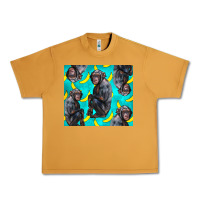 Peanut Butter Chimpanzee And Banana Urban Heavy Tee - LillyAllenDesigns