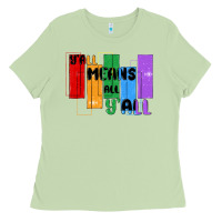 Matcha y'all means all y'all Ladies Tee - MaliasSmallBusiness