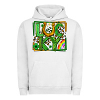 Pigment Lunar Rock lucky horseshoe st patricks day leopard frame Urban Hoodie - LillyAllenDesigns