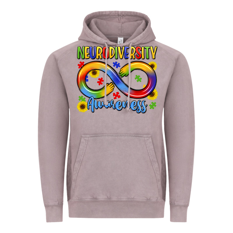 Neurodiversity Awareness Vintage Hoodie by LillyAllenDesigns | Teevron