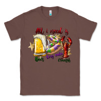 Chestnut all i need is beer king cake crawfish Classic Tee - SublimationCraftShop