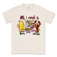 Natural all i need is beer king cake crawfish Classic Tee - SublimationCraftShop