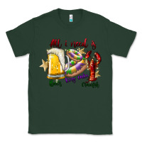 Sports Green all i need is beer king cake crawfish Classic Tee - SublimationCraftShop