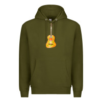 Army Green mexican vihuela fa element 1 Premium Hoodie - FaDigitalArtStudio