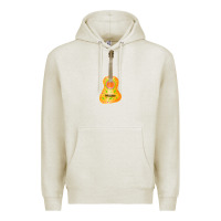 Oatmeal Heather mexican vihuela fa element 1 Premium Hoodie - FaDigitalArtStudio