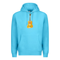 Ocean Blue mexican vihuela fa element 1 Premium Hoodie - FaDigitalArtStudio