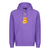 Purple mexican vihuela fa element 1 Premium Hoodie - FaDigitalArtStudio