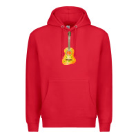 Red mexican vihuela fa element 1 Premium Hoodie - FaDigitalArtStudio