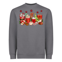 Storm Christmas coffee cups Heavyweight Sweatshirt - texasbilliewilder