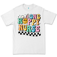 White one happy nurse Premium Tee - MaliasSmallBusiness
