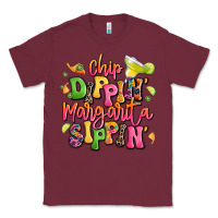 Burgundy chip dippin' margarita sippin' Classic Tee - LillyAllenDesigns