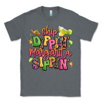 Charcoal Heather chip dippin' margarita sippin' Classic Tee - LillyAllenDesigns