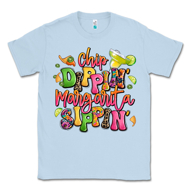 Chip Dippin' Margarita Sippin' Classic Tee by LillyAllenDesigns | Teevron