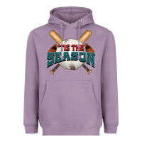 Lavender 'tis the season baseball Heavyweight Hoodie - FaDigitalArtStudio