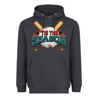 Smoke 'tis the season baseball Heavyweight Hoodie - FaDigitalArtStudio