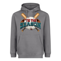 Storm 'tis the season baseball Heavyweight Hoodie - FaDigitalArtStudio