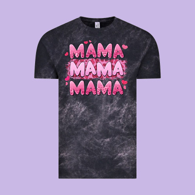 Mama Mama Mama Valentine's Day Vintage Tee Designed By Lillyallendesigns