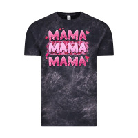 Cloud Black mama mama mama valentine's day Vintage Tee - LillyAllenDesigns