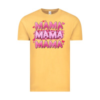 Vintage Mustard mama mama mama valentine's day Vintage Tee - LillyAllenDesigns