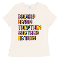 Bone lgbtq pronouns Ladies Tee - MaliasSmallBusiness