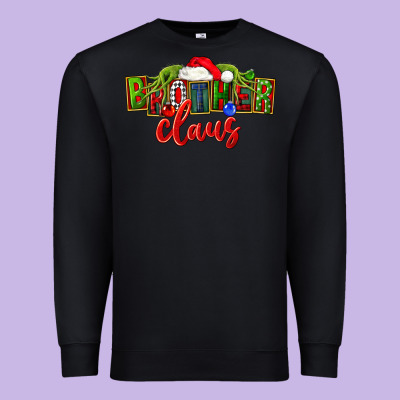 Christmas Brother Claus Premium Sweatshirt Designed By Fadigitalartstudio