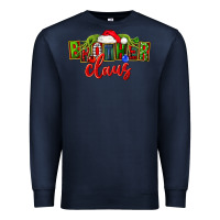 Navy christmas brother claus Premium Sweatshirt - FaDigitalArtStudio
