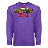 Purple christmas brother claus Premium Sweatshirt - FaDigitalArtStudio