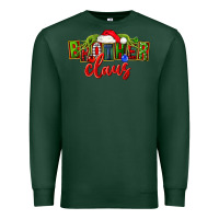 Sports Green christmas brother claus Premium Sweatshirt - FaDigitalArtStudio