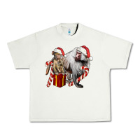 Pistachio Christmas Baboon Baby And Mama Urban Heavy Tee - LillyAllenDesigns