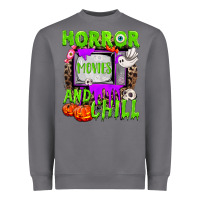 Storm Horror movies and chill Heavyweight Sweatshirt - NancyCooperArtShop