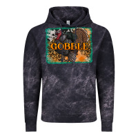 Cloud Black thanksgiving turkey gobble with background Vintage Hoodie - RanaPortraitStore