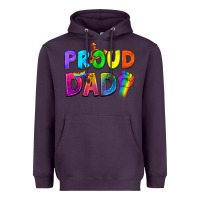 Plum Western Proud Dad Heavyweight Hoodie - BundleAndBundleShop