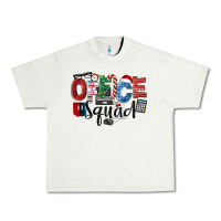Pistachio Office Squad Christmas Urban Heavy Tee - LillyAllenDesigns