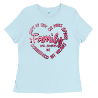 Baby Blue family Ladies Tee - MaliasSmallBusiness