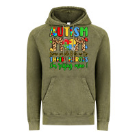Vintage Olive autism mom some people look up to their heroes Vintage Hoodie - LillyAllenDesigns