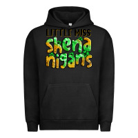 Pigment Black little miss shenanigans St. Patrick's Urban Hoodie - LillyAllenDesigns