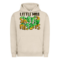Pigment French Oak little miss shenanigans St. Patrick's Urban Hoodie - LillyAllenDesigns