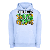 Pigment Grape Ice little miss shenanigans St. Patrick's Urban Hoodie - LillyAllenDesigns
