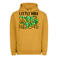 Pigment Peanut Butter little miss shenanigans St. Patrick's Urban Hoodie - LillyAllenDesigns