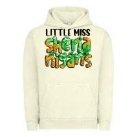 Pigment Pistachio little miss shenanigans St. Patrick's Urban Hoodie - LillyAllenDesigns