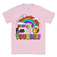 Bubblegum Pink bee yourself Classic Tee - LillyAllenDesigns