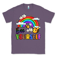 Lavender bee yourself Classic Tee - LillyAllenDesigns