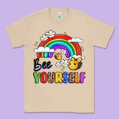 Bee Yourself Classic Tee Designed By Lillyallendesigns