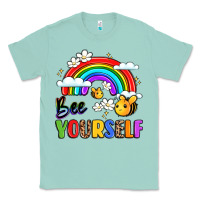 Seafoam bee yourself Classic Tee - LillyAllenDesigns