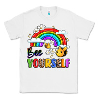 White bee yourself Classic Tee - LillyAllenDesigns