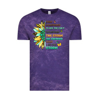 Cloud Purple they whispered to her you cant withstand the storm Vintage Tee - LillyAllenDesigns