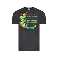 Vintage Black they whispered to her you cant withstand the storm Vintage Tee - LillyAllenDesigns