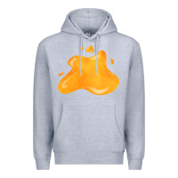 Heather Grey honey splash 2 fa element Premium Hoodie - FaDigitalArtStudio