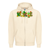 Sandshell St. Patricks day nurse Zipper Hoodie - HowdyJamesFarm