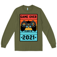 Army Green Game Over Class Of 2021 Long Sleeve Tee - Bettercallsaul
